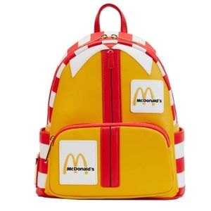 McDonald's Ronald McDonald Cosplay Mini Backpack, Accessory Collection NEW